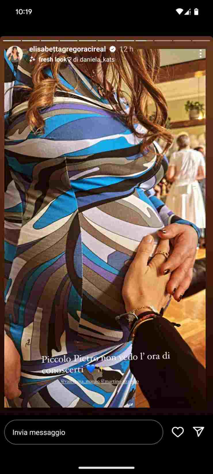 Elisabetta Gregoraci felice per l'amica incinta